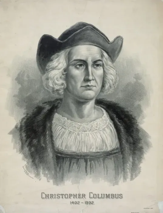 Framed Print : Christopher Columbus, 1492-1892 Framed Print : Christopher Columbus, 1492-1892