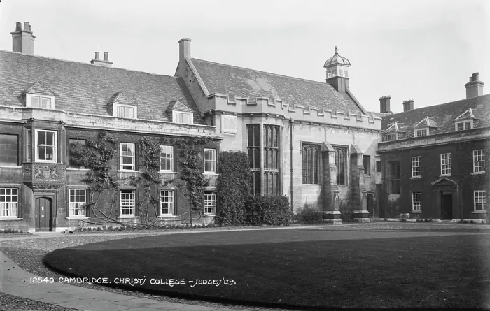 Framed Print : Christ's College, Cambridge Framed Print : Christ's College, Cambridge
