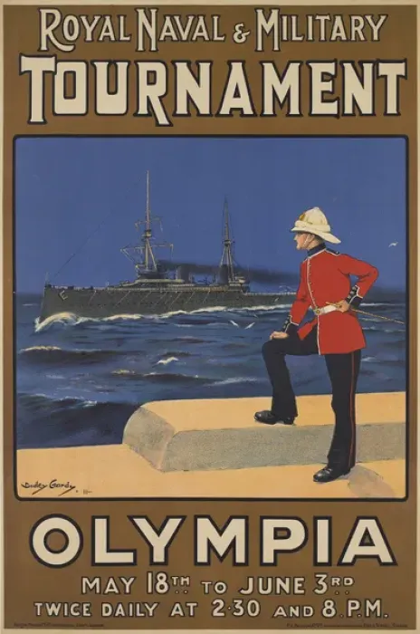 Framed Print : Chromolithograph poster - British Military Framed Print : Chromolithograph poster - British Military