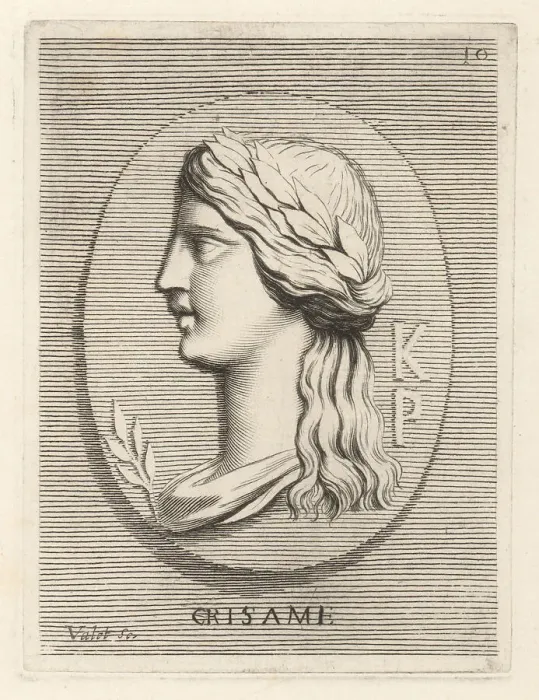 Framed Print : Chrysame, Thessalian priestess and herbalist Framed Print : Chrysame, Thessalian priestess and herbalist