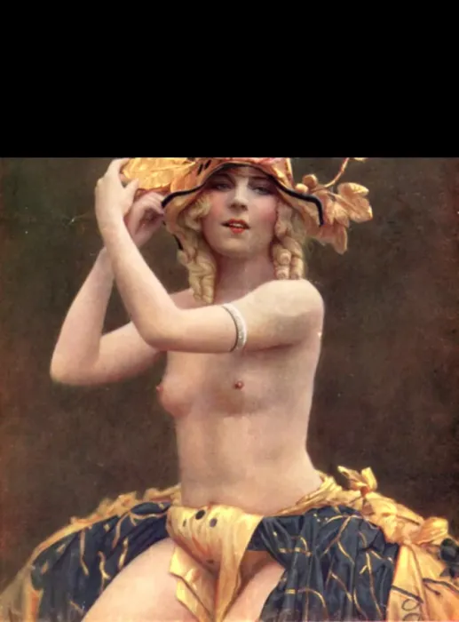 Framed Print : Chrysis in Un Soir de Folie at the Folies Bergere, Paris, 19 Framed Print : Chrysis in Un Soir de Folie at the Folies Bergere, Paris, 19