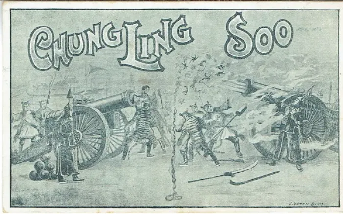 Framed Print : Chung Ling Soo (real name William Robinson) Framed Print : Chung Ling Soo (real name William Robinson)
