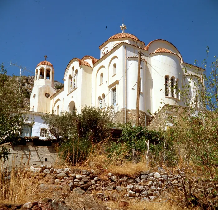 Framed Print : Church of Agios Georgios in Kritsa, Crete Framed Print : Church of Agios Georgios in Kritsa, Crete