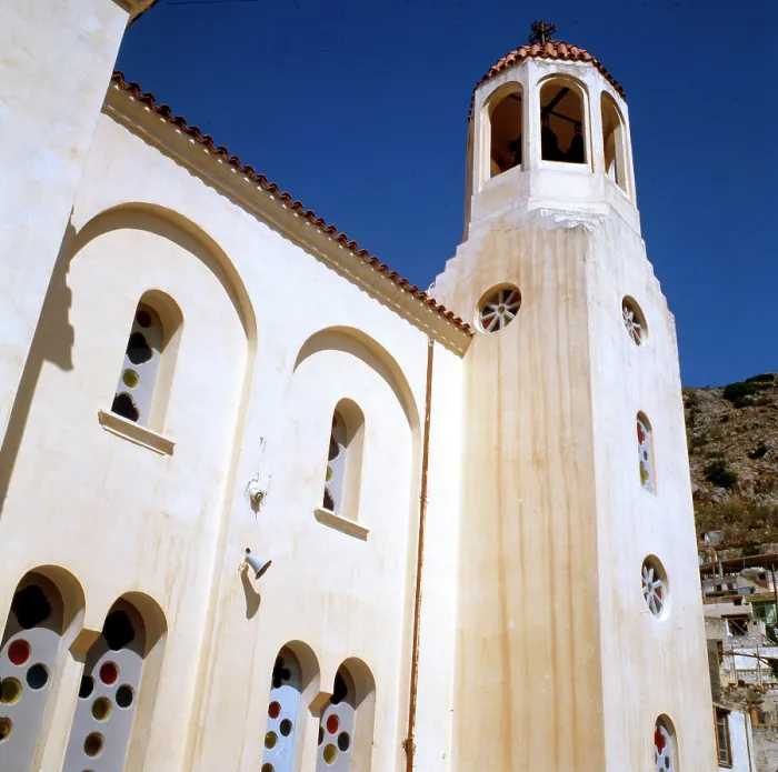 Framed Print : Church of Agios Georgios in Kritsa, Crete Framed Print : Church of Agios Georgios in Kritsa, Crete
