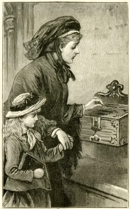 Framed Print : Church Charity Box - Remember the Poor Framed Print : Church Charity Box - Remember the Poor