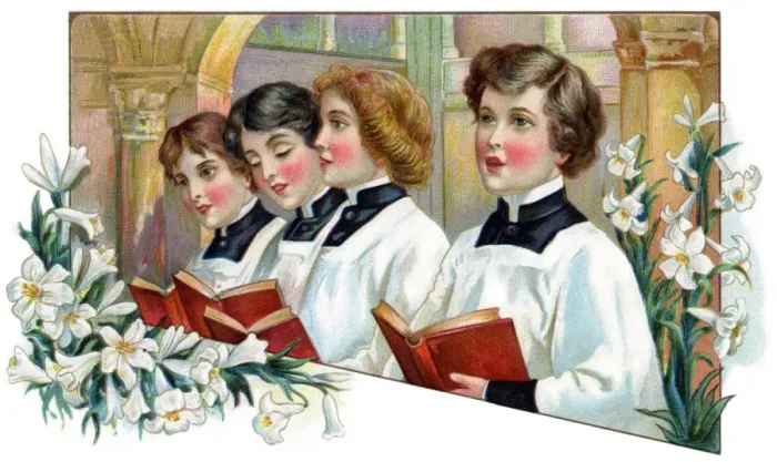 Framed Print : Church choristers Framed Print : Church choristers
