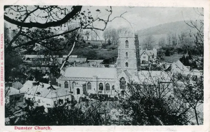 Framed Print : The Church, Dunster, Somerset Framed Print : The Church, Dunster, Somerset
