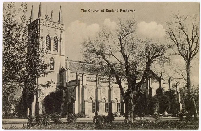 Framed Print : Church of England building, Peshawar City, British India (now in Pakistan, called Chowk Yadgar). Date: circa 1910s Framed Print : Church of England building, Peshawar City, British India (now in Pakistan, called Chowk Yadgar). Date: circa 1910s