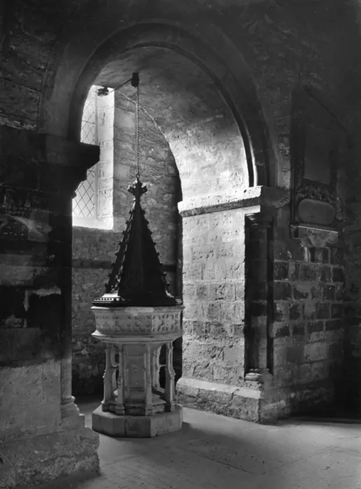 Framed Print : Church Font Framed Print : Church Font