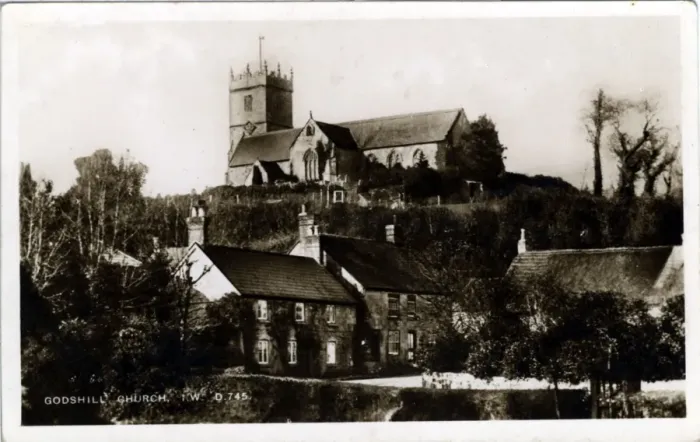 Framed Print : Church, Godshill, Isle of Wight Framed Print : Church, Godshill, Isle of Wight