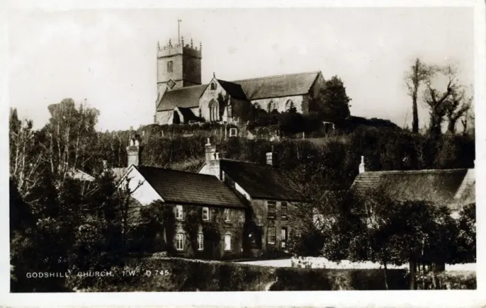 Framed Print : The Church, Godshill, Isle of Wight Framed Print : The Church, Godshill, Isle of Wight