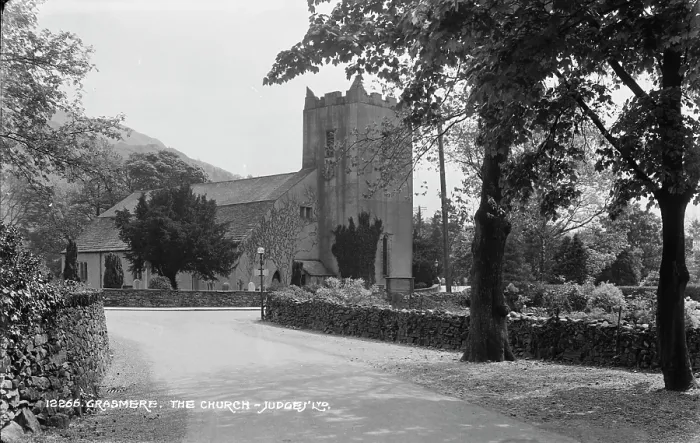 Framed Print : The Church in Grasmere Framed Print : The Church in Grasmere
