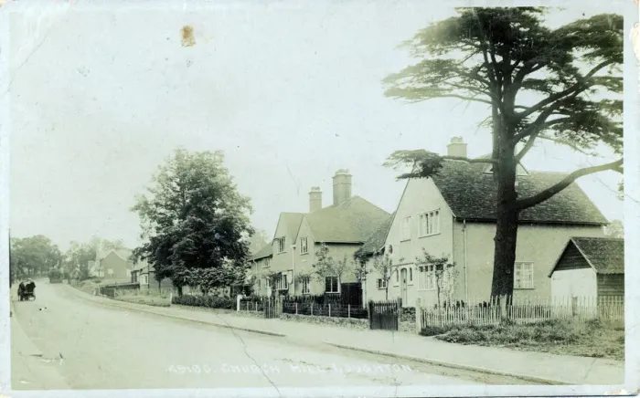 Framed Print : Church Hill, Loughton, London, Woodord, Epping Forest, London, England. Date: 1909 Framed Print : Church Hill, Loughton, London, Woodord, Epping Forest, London, England. Date: 1909
