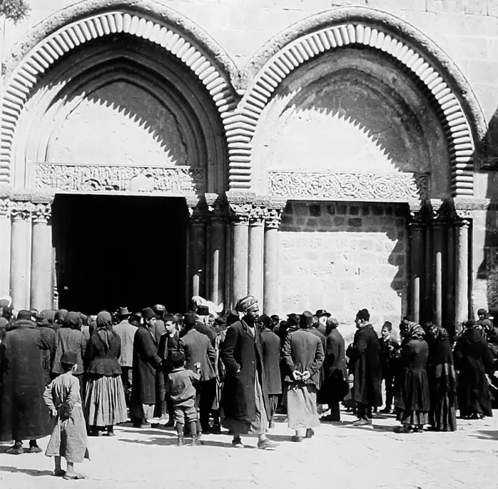 Framed Print : Church of the Holy Sepulchre, Jerusalem, Israel, early 1900s Framed Print : Church of the Holy Sepulchre, Jerusalem, Israel, early 1900s