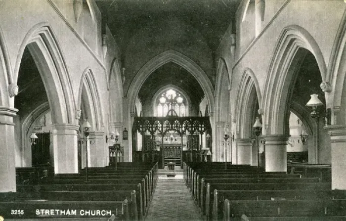 Framed Print : Church Interior, Stretham, Cambridgeshire Framed Print : Church Interior, Stretham, Cambridgeshire