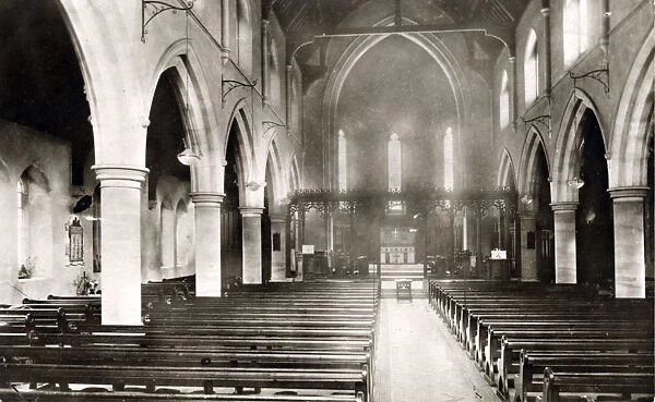 Church Interior, Unknown Location