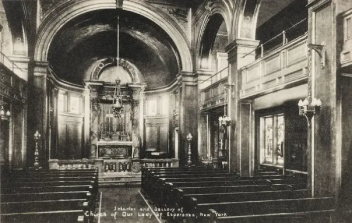 Framed Print : Church of Our Lady of Esperanza, New York Framed Print : Church of Our Lady of Esperanza, New York