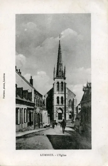 Framed Print : The Church, Lumbres, Nord-Pas-de-Calais Framed Print : The Church, Lumbres, Nord-Pas-de-Calais