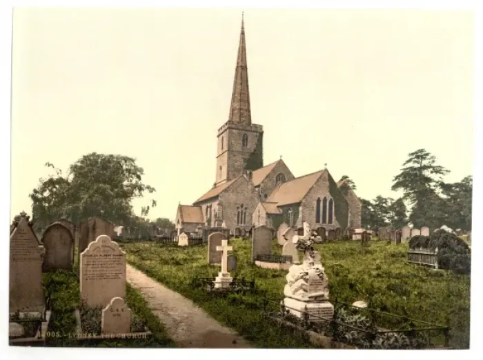 Framed Print : The church, Lydney, England Framed Print : The church, Lydney, England