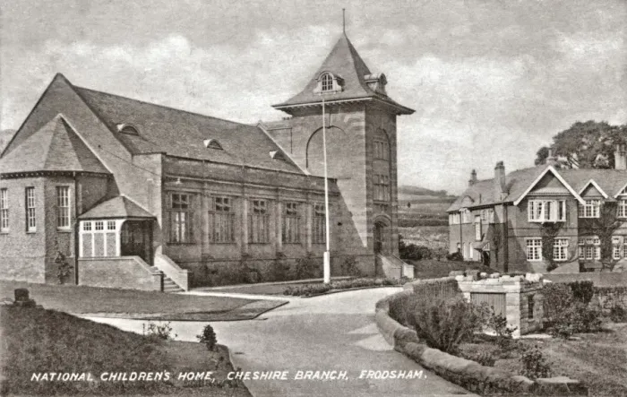 Framed Print : Church at National Childrens Home Frodsham Branch (Newton H Framed Print : Church at National Childrens Home Frodsham Branch (Newton H