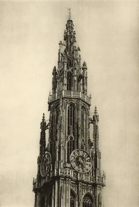 Framed Print : Church of Notre Dame, Anvers (Antwerp), Belgium Framed Print : Church of Notre Dame, Anvers (Antwerp), Belgium