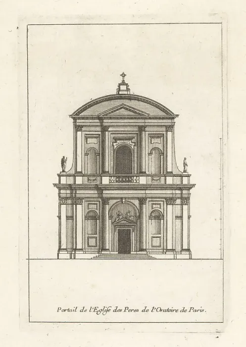 Framed Print : Front of the Church of the Oratoire du Louvre, Paris Framed Print : Front of the Church of the Oratoire du Louvre, Paris