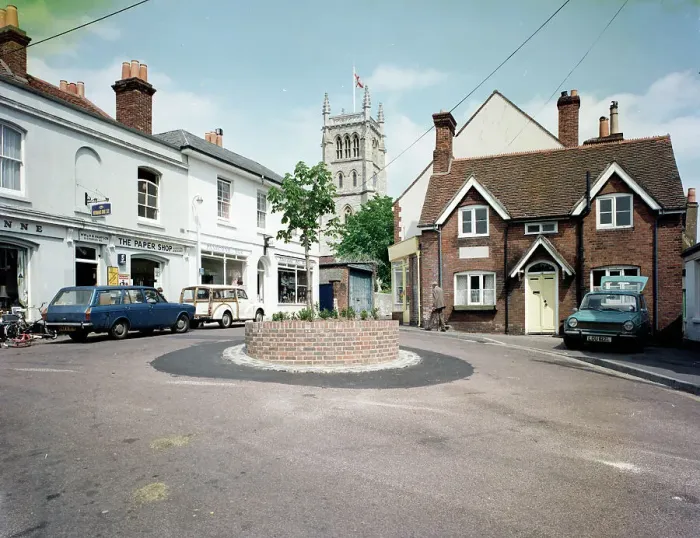 Framed Print : Church Road, Alverstoke, Gosport Framed Print : Church Road, Alverstoke, Gosport
