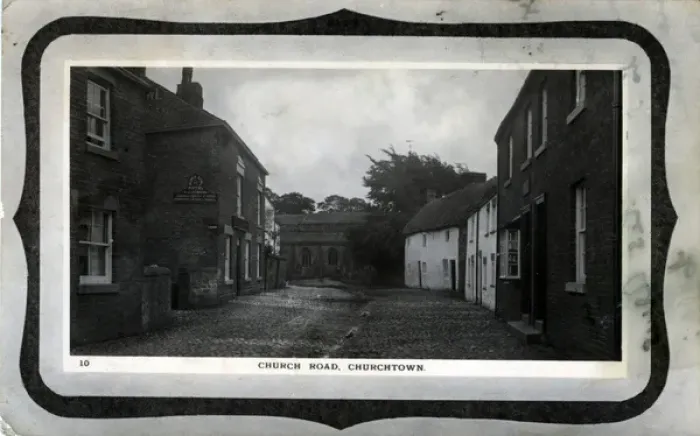 Framed Print : Church Road, Churchtown, Lancashire Framed Print : Church Road, Churchtown, Lancashire