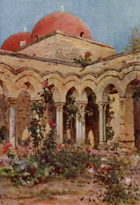 Framed Print : Church of San Giovanni Degli Eremiti, Palermo, Italy