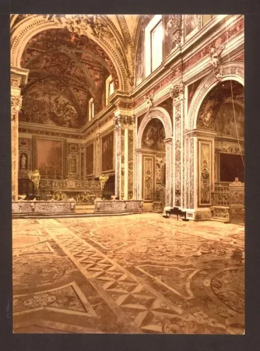 Framed Print : Church of San Martino, interior, Naples, Italy Framed Print : Church of San Martino, interior, Naples, Italy