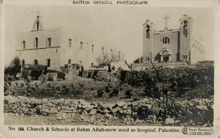 Framed Print : Church and schools at Ramallah, Palestine Framed Print : Church and schools at Ramallah, Palestine