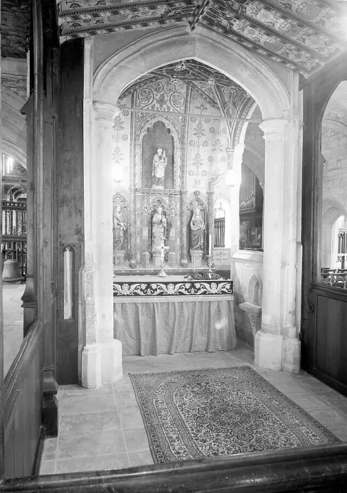 Framed Print : Church of St John the Baptist, Burford - St. Peter's Chapel Framed Print : Church of St John the Baptist, Burford - St. Peter's Chapel