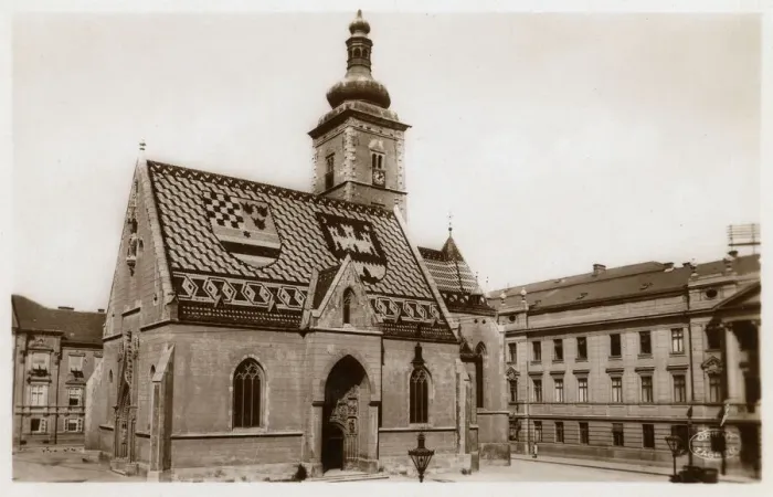 Framed Print : Church of St Mark in Zagreb, Croatia Framed Print : Church of St Mark in Zagreb, Croatia