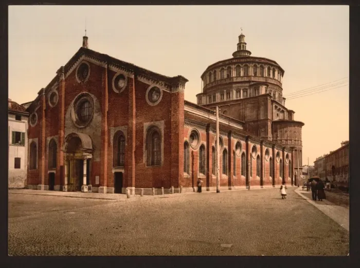 Framed Print : Church of St. Mary the Gracious, Milan, Italy Framed Print : Church of St. Mary the Gracious, Milan, Italy