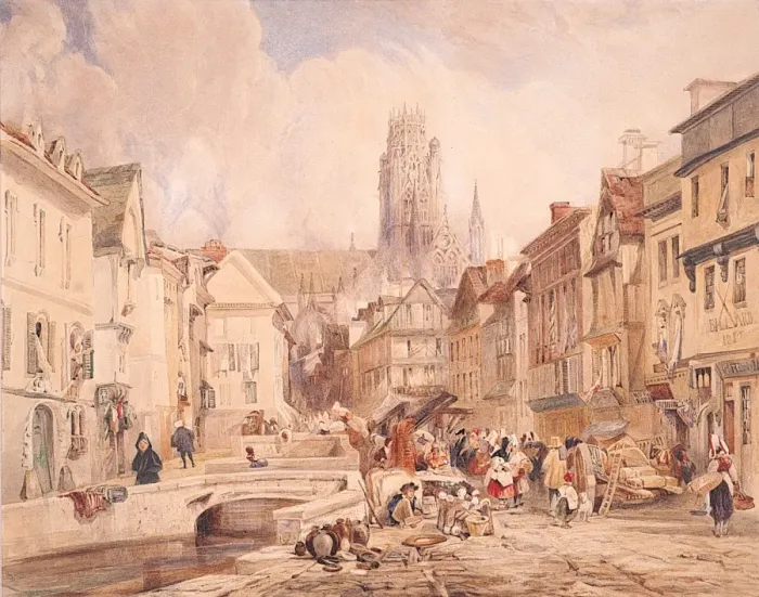 Framed Print : Church of St Ouen, Rouen Framed Print : Church of St Ouen, Rouen