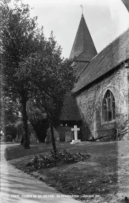 Framed Print : Church of St. Peter, Blatchington Framed Print : Church of St. Peter, Blatchington