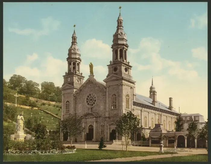 Framed Print : Church of Ste. Anne de Beaupre Framed Print : Church of Ste. Anne de Beaupre