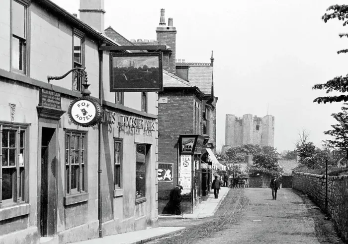 Framed Print : Church Street, Conisbrough Framed Print : Church Street, Conisbrough