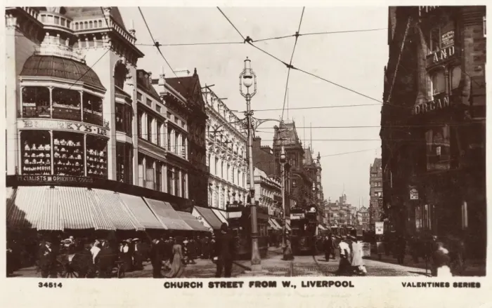 Framed Print : Church Street, Liverpool, Merseyside Framed Print : Church Street, Liverpool, Merseyside