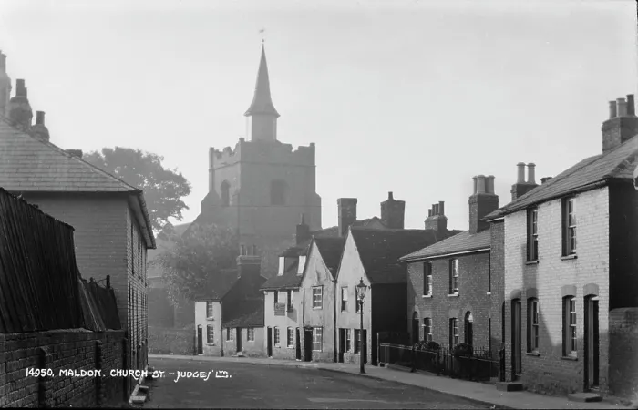 Framed Print : Church Street in Maldon Framed Print : Church Street in Maldon