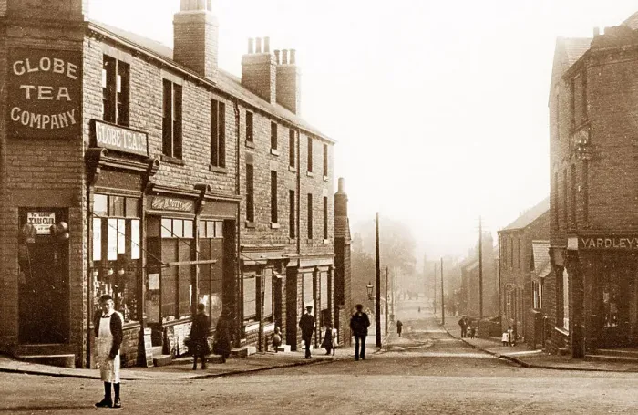 Framed Print : Church Street, Royston Framed Print : Church Street, Royston