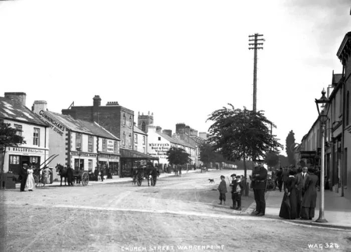 Framed Print : Church Street, Warrenpoint Framed Print : Church Street, Warrenpoint