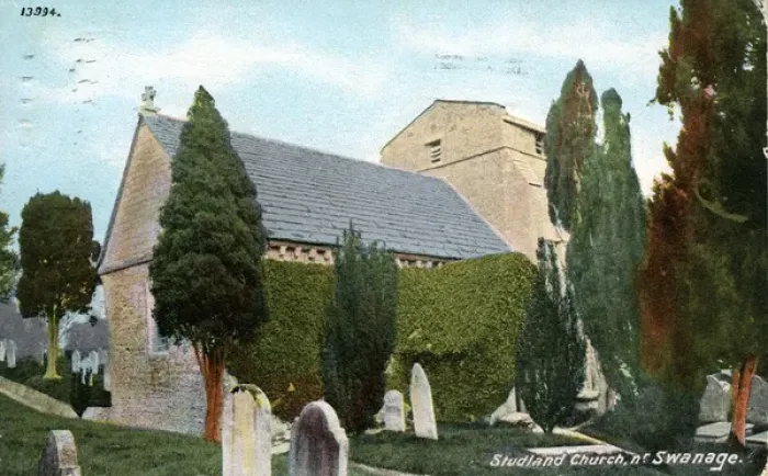 Framed Print : The Church, Studland, Dorset Framed Print : The Church, Studland, Dorset