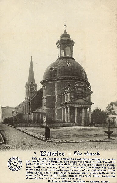 The Church of Waterloo, Belgium