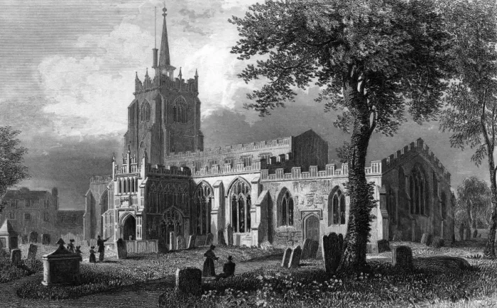 Framed Print : Churches / Chelmsford / 1830 Framed Print : Churches / Chelmsford / 1830