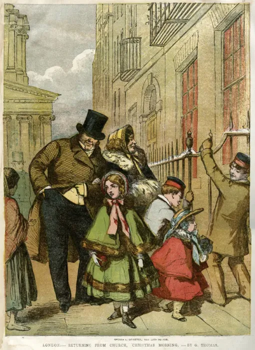 Framed Print : Churchgoing and charity Framed Print : Churchgoing and charity