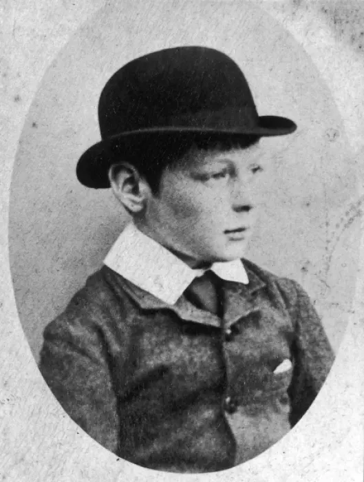 Framed Print : Churchill as a Boy Framed Print : Churchill as a Boy