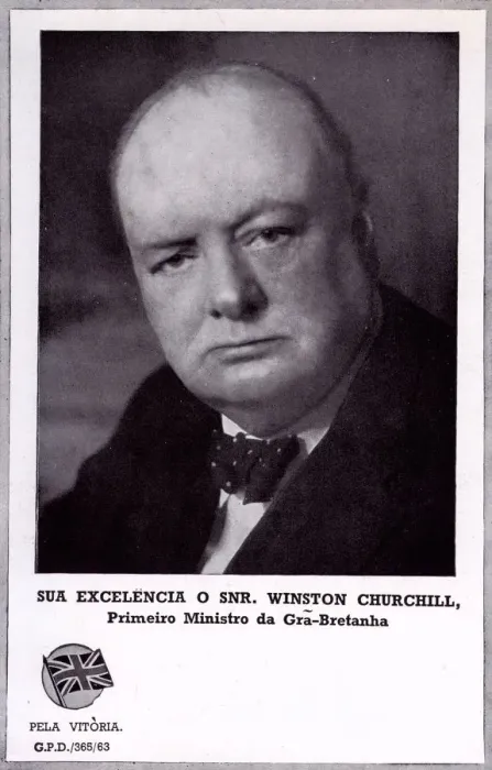 Framed Print : Churchill - British War Propaganda Framed Print : Churchill - British War Propaganda