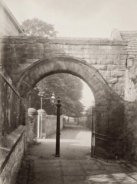 The churchyard gate, Hexham, Northumerland
