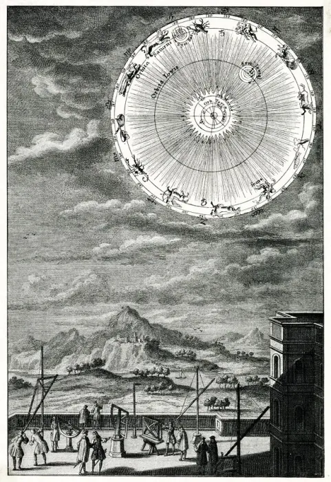 Framed Print : CI8 ASTRONOMERS Framed Print : CI8 ASTRONOMERS